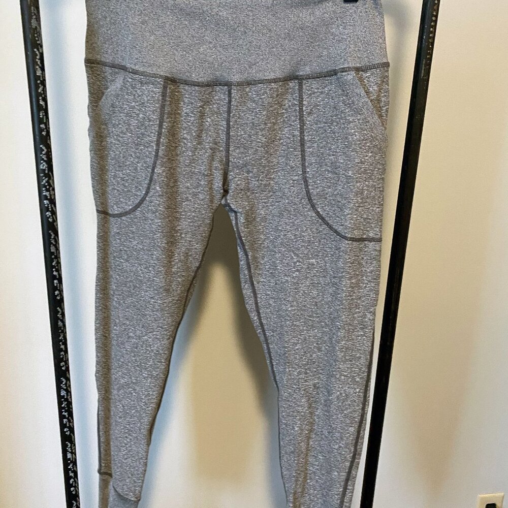 Zella Restore Soft Pocket Leggings, Gray, L